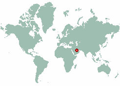 Jusayrah in world map